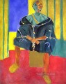 A Sitting Rifain abstract fauvism Henri Matisse